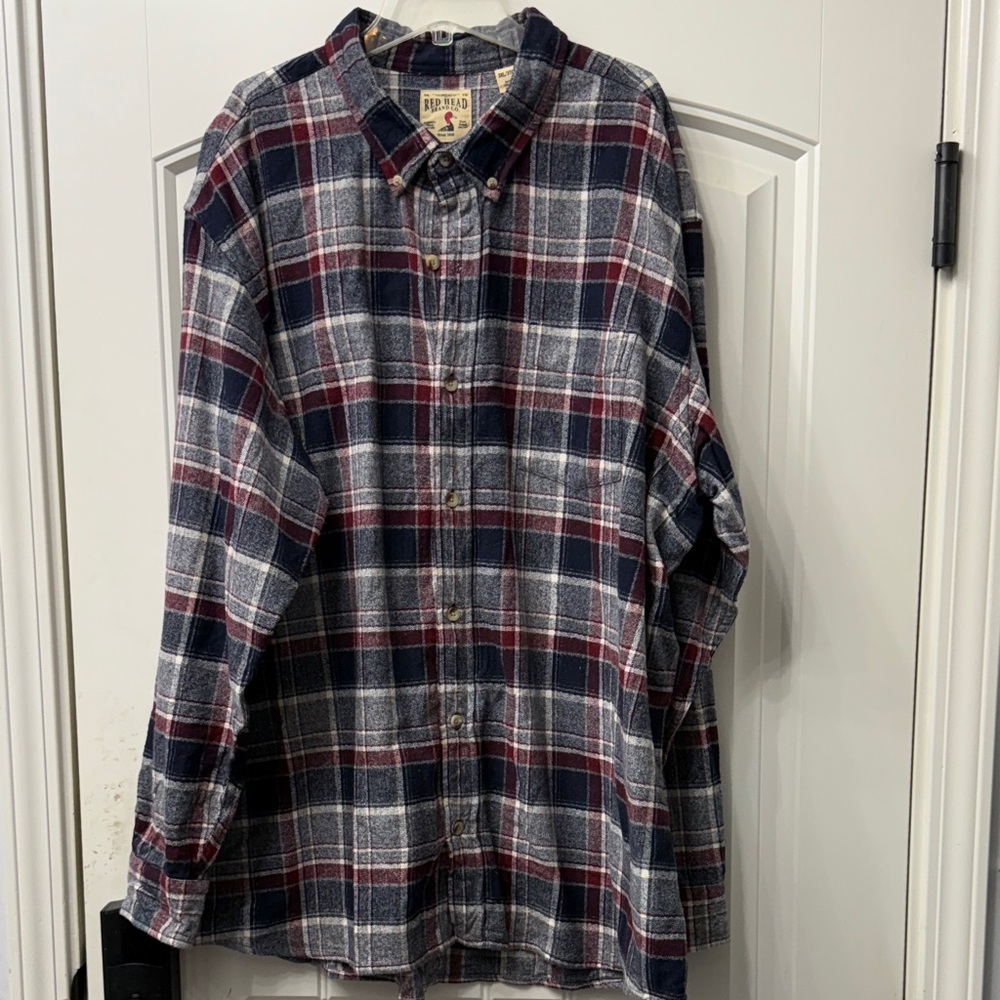 Redhead men’s flannel shirt